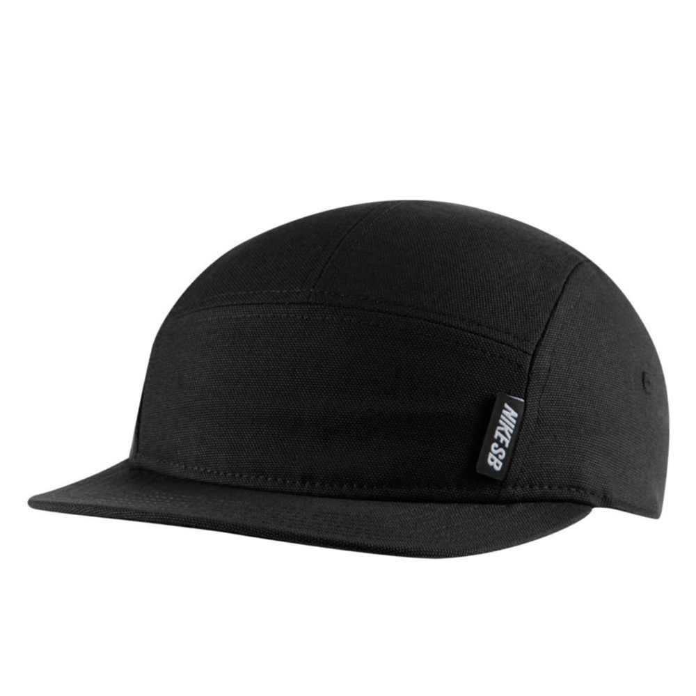 NIKE SB AW84 Five Panel Cap - Black